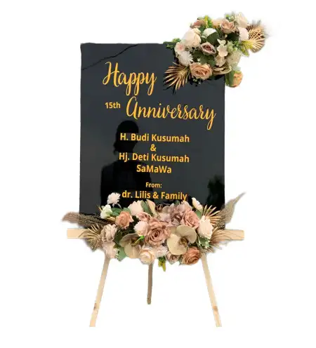 Papan Bunga Akrilik Plangkapan